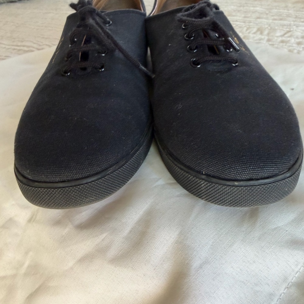 The Row Black Lace-Up Sneakers - Picture 5 of 8